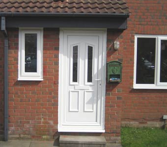 white upvc doors and windows